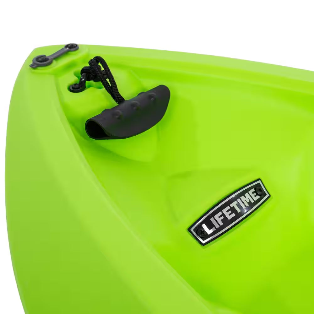 Green Youth Wave Kayak with Paddles
