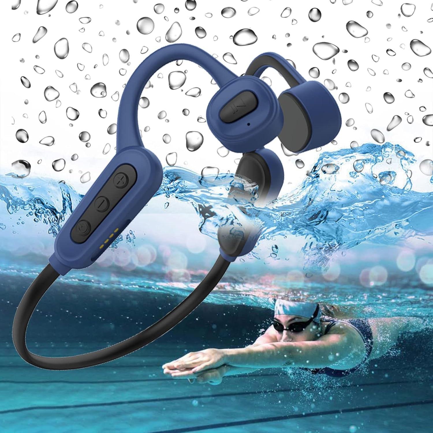 Underwater Swimming Headphones 