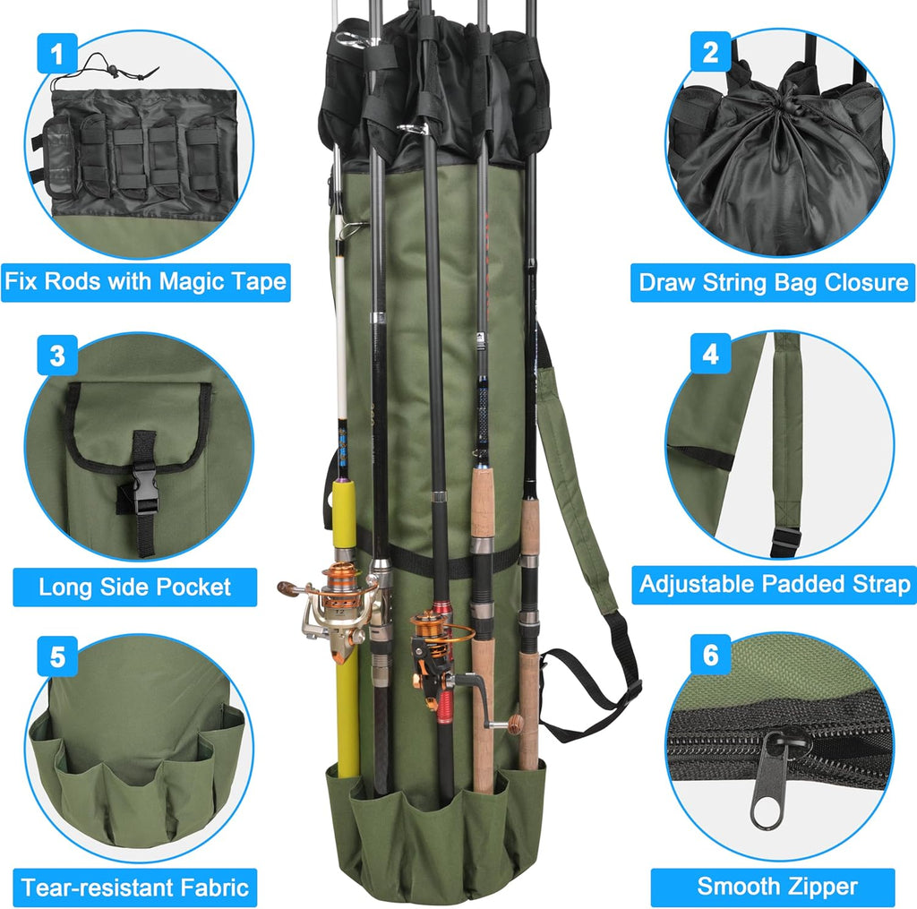 Fishing Rod Bag Pole Case