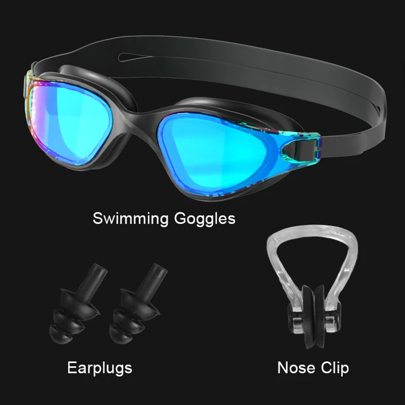 Anti-Fog Professional Swimming Glasses